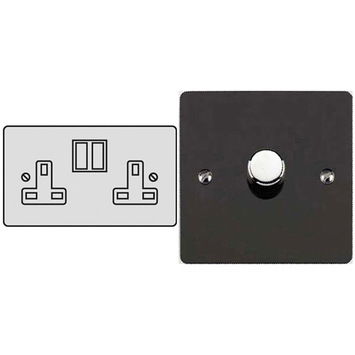 BNF S/SOCKET 13A DBL ABR/BLK – LFM588B