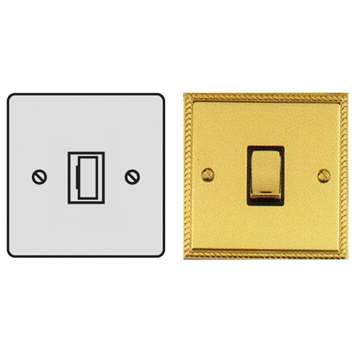 GEF F/SPUR 13A UN/SWITCH PBR/WHI – LFM617A
