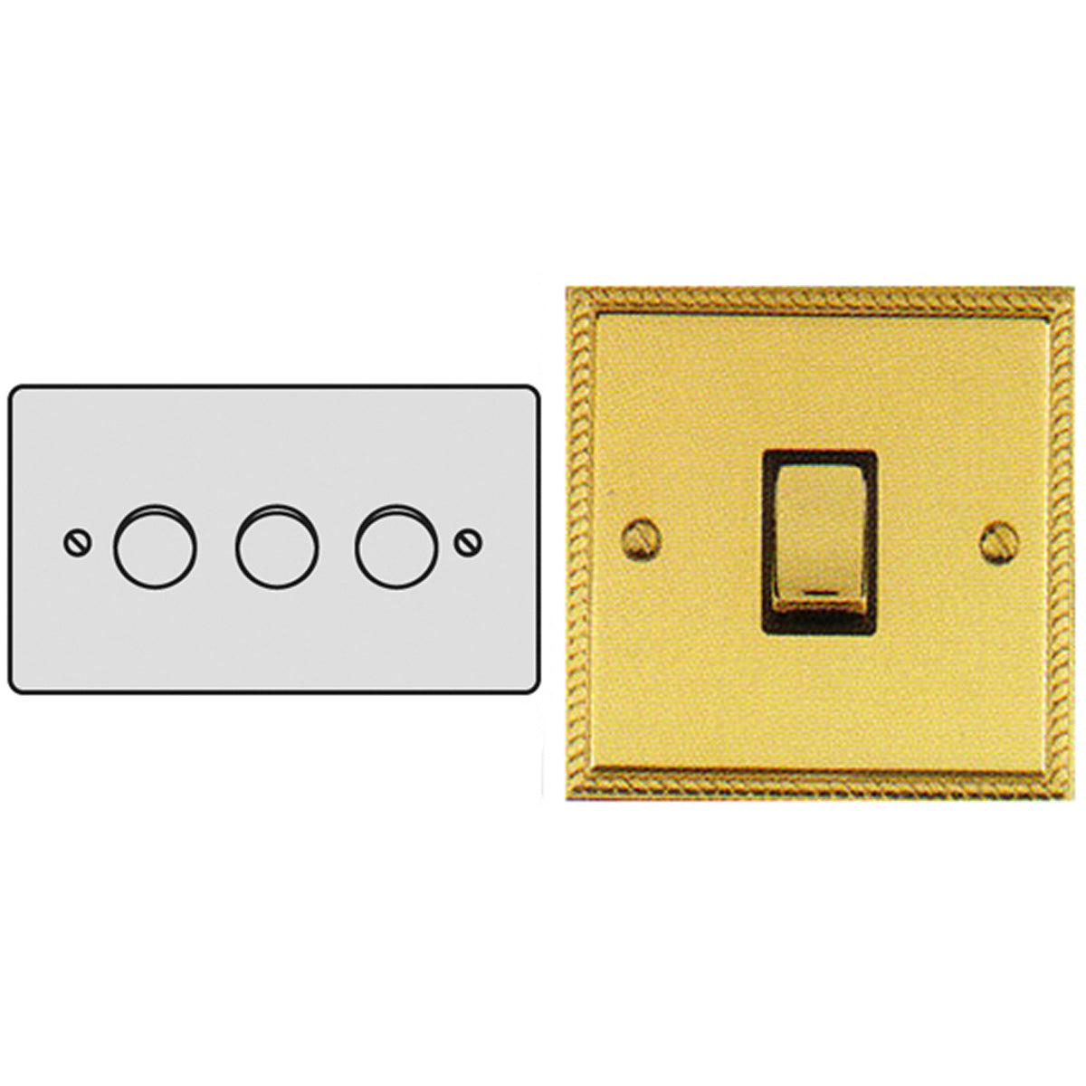 GEF DIM/SWITCH LV 3G 400va PBR – LFM619F