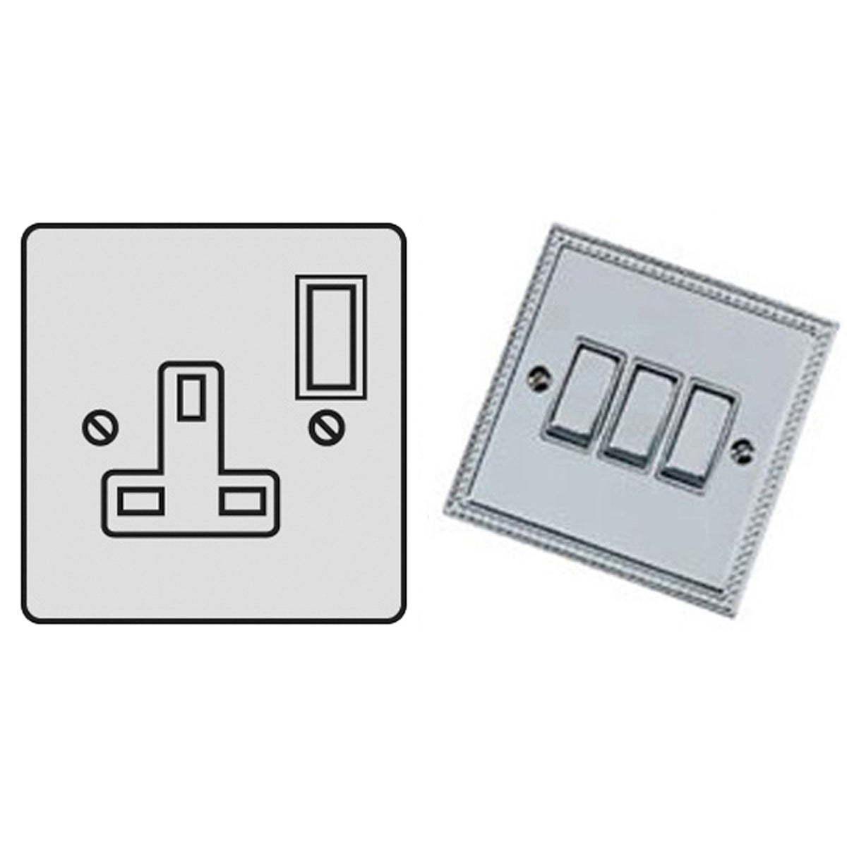 GEF S/SOCKET 13A SNG PCP/WHI – LFM630A
