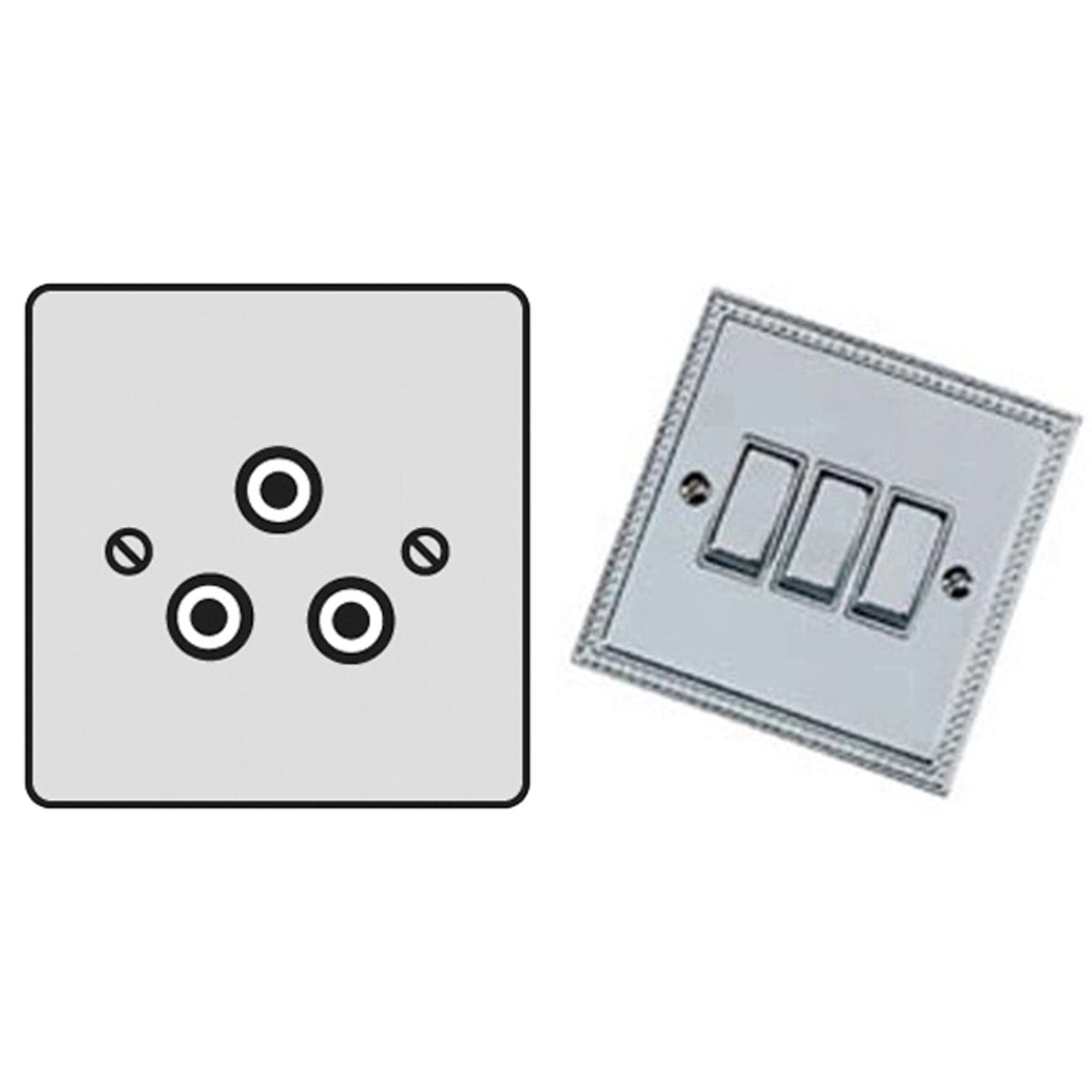 GEF TRIPLEX 1G TV/FM/SAT PCP/WHI