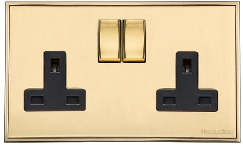 EXEC RANGE SB DOUBLE SOCKET  (13 Amp)