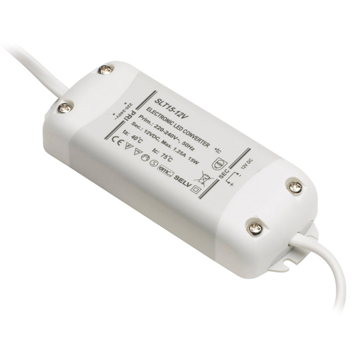 LED LIGHT DRIVER 12V 15W TOP6