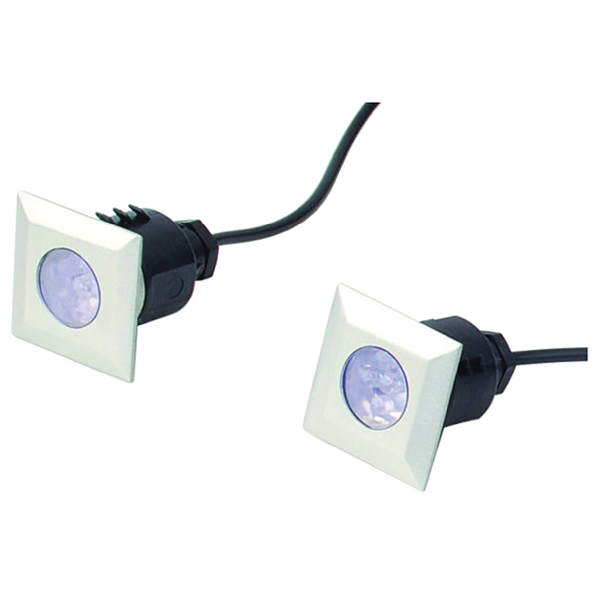 LED DECK SQU IP65 5SET+TRAN WHITE