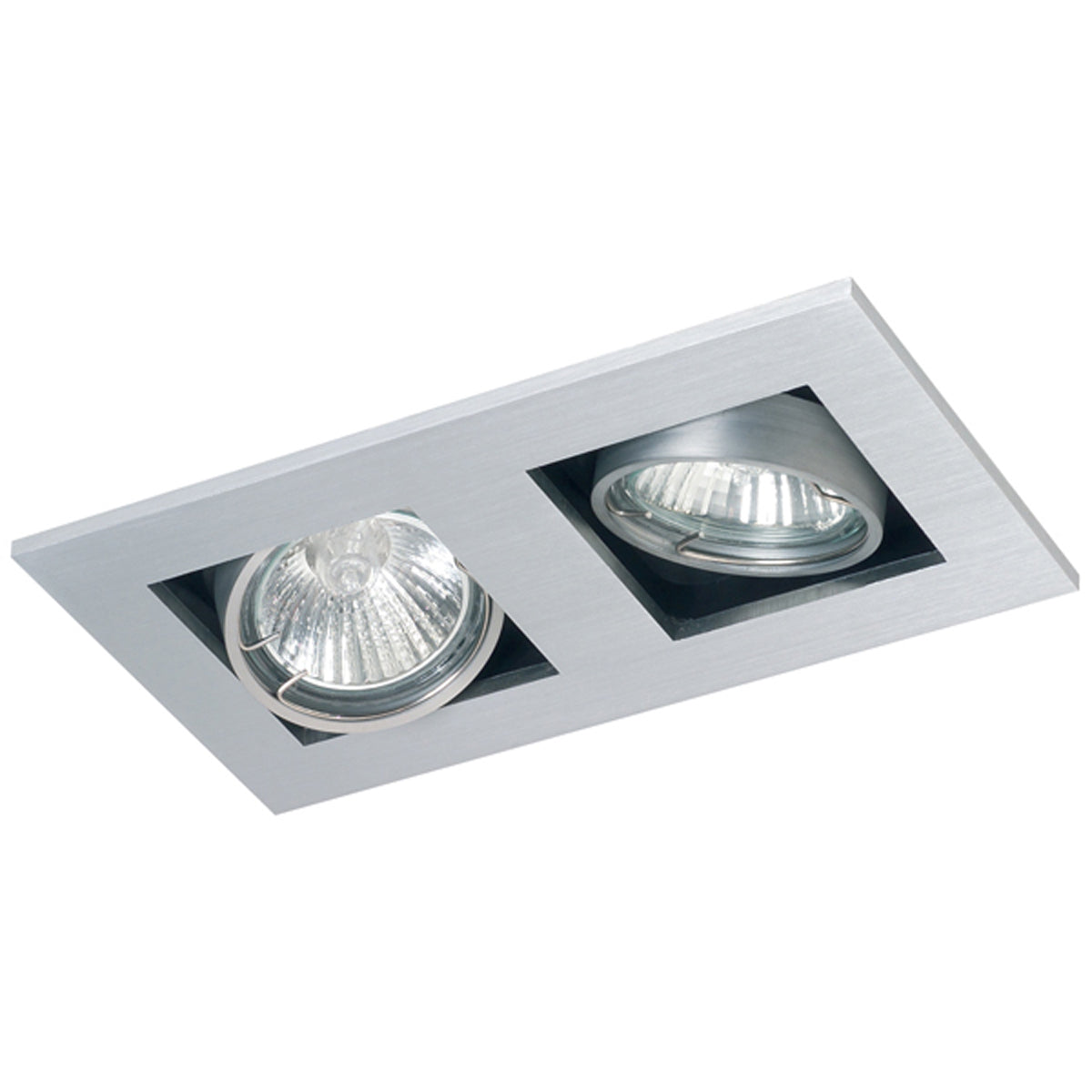 STUDIO CEILING DLIGHTx2 240V BR/ALU