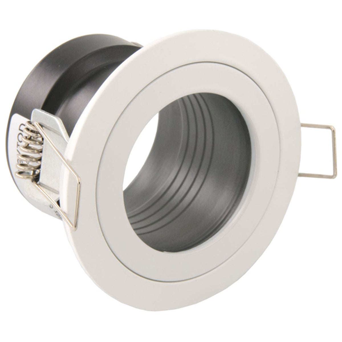BAFFLED SHOWER LIGHT IP65 GU10 W/B