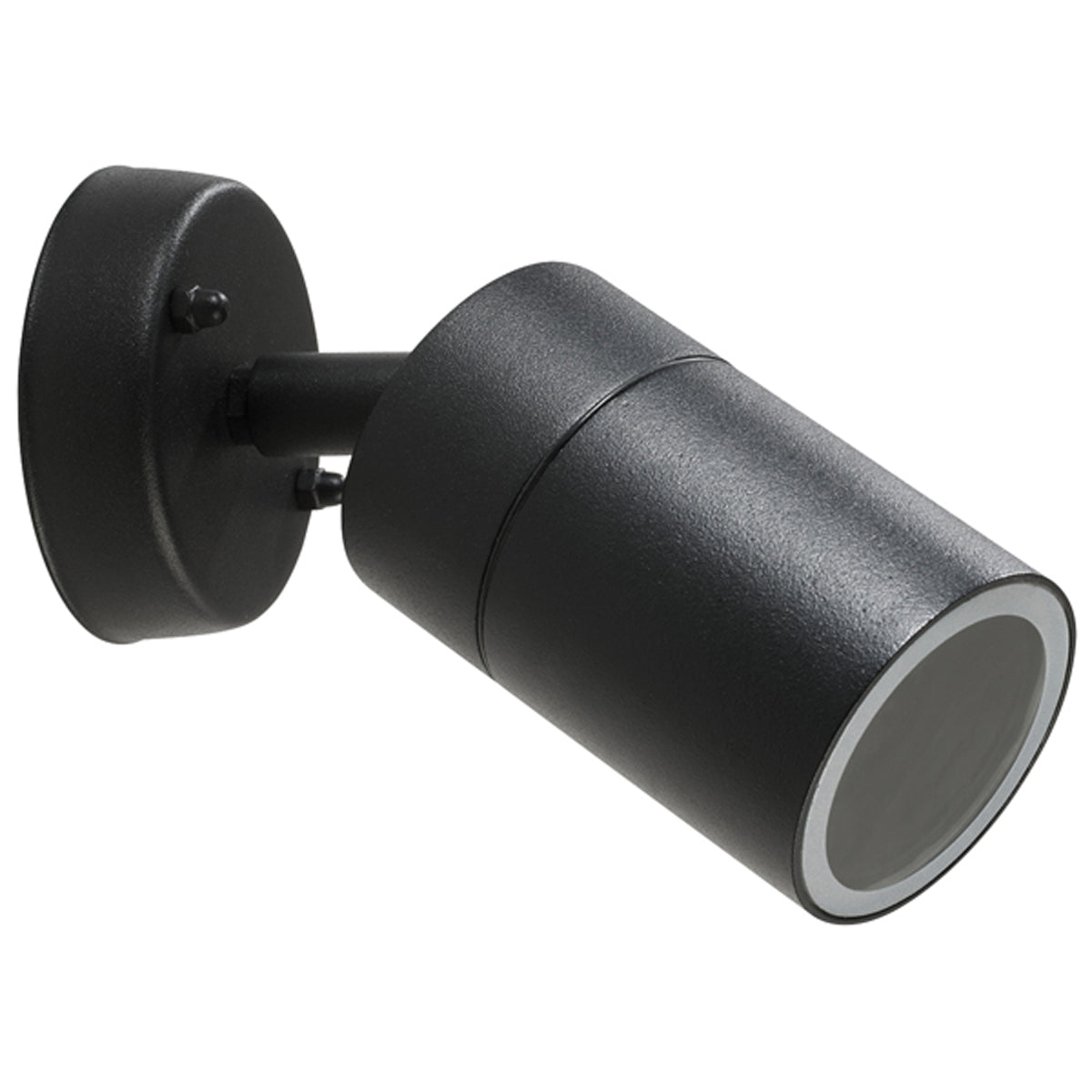 WALL LIGHT SINGLE 240V IP44 BLK