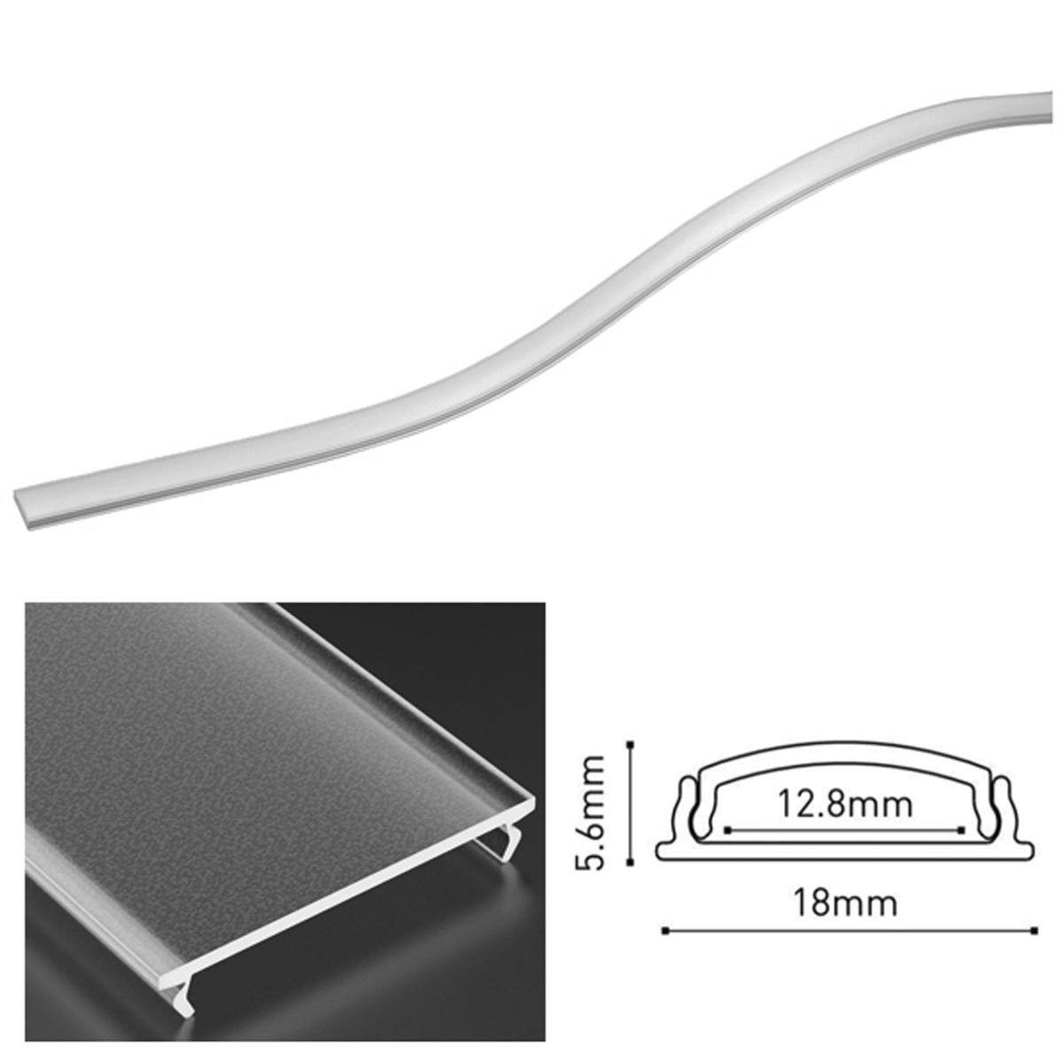 JXB LED BND PROF SET 2500 ALU/FRS by LEYTON LIGHTING