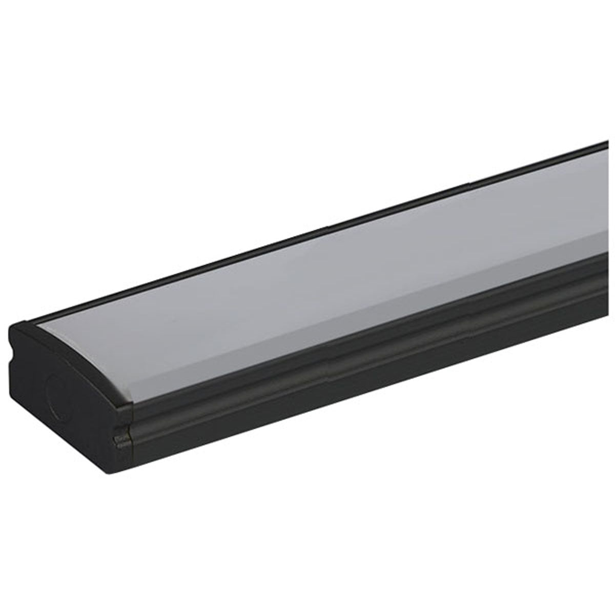 LED PROFILE JSBK SURF 2.5M BLK by LEYTON LIGHTING