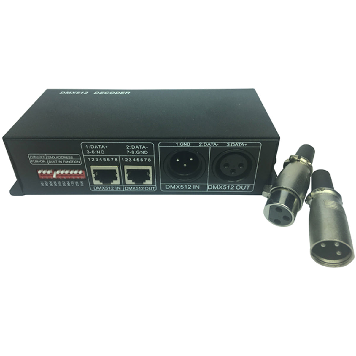 DMX DECODER 02 12/24V
