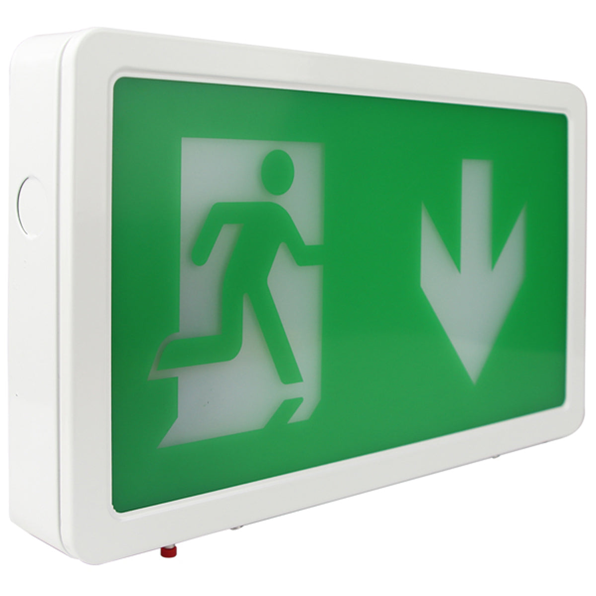 Exit Sign Wall Inset Leyton Lighting LED Exit Sign Wall Mounted 240V 3W IP20 | Hart Wholesale