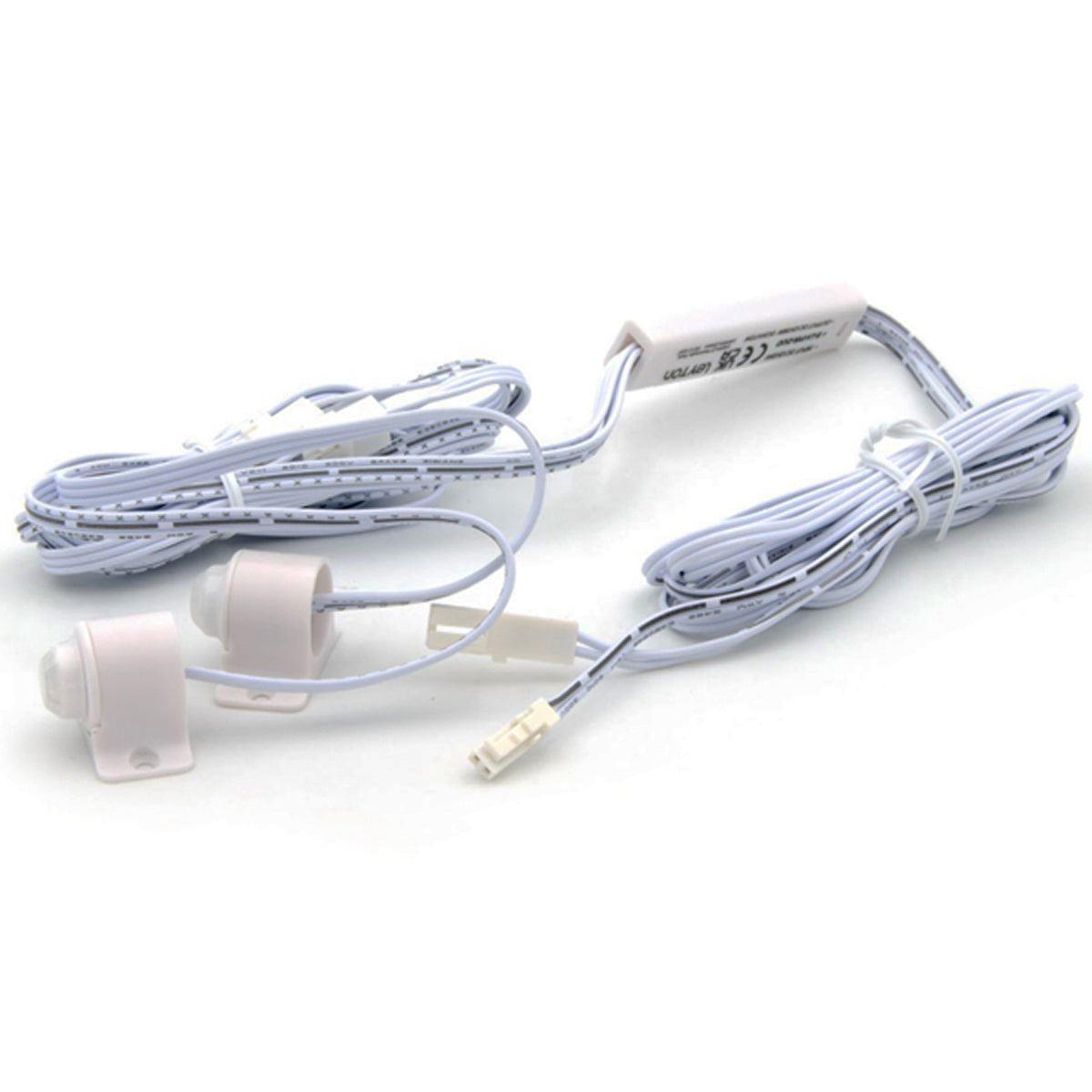 DISCREET PIR DBL DOOR SENSOR WHI