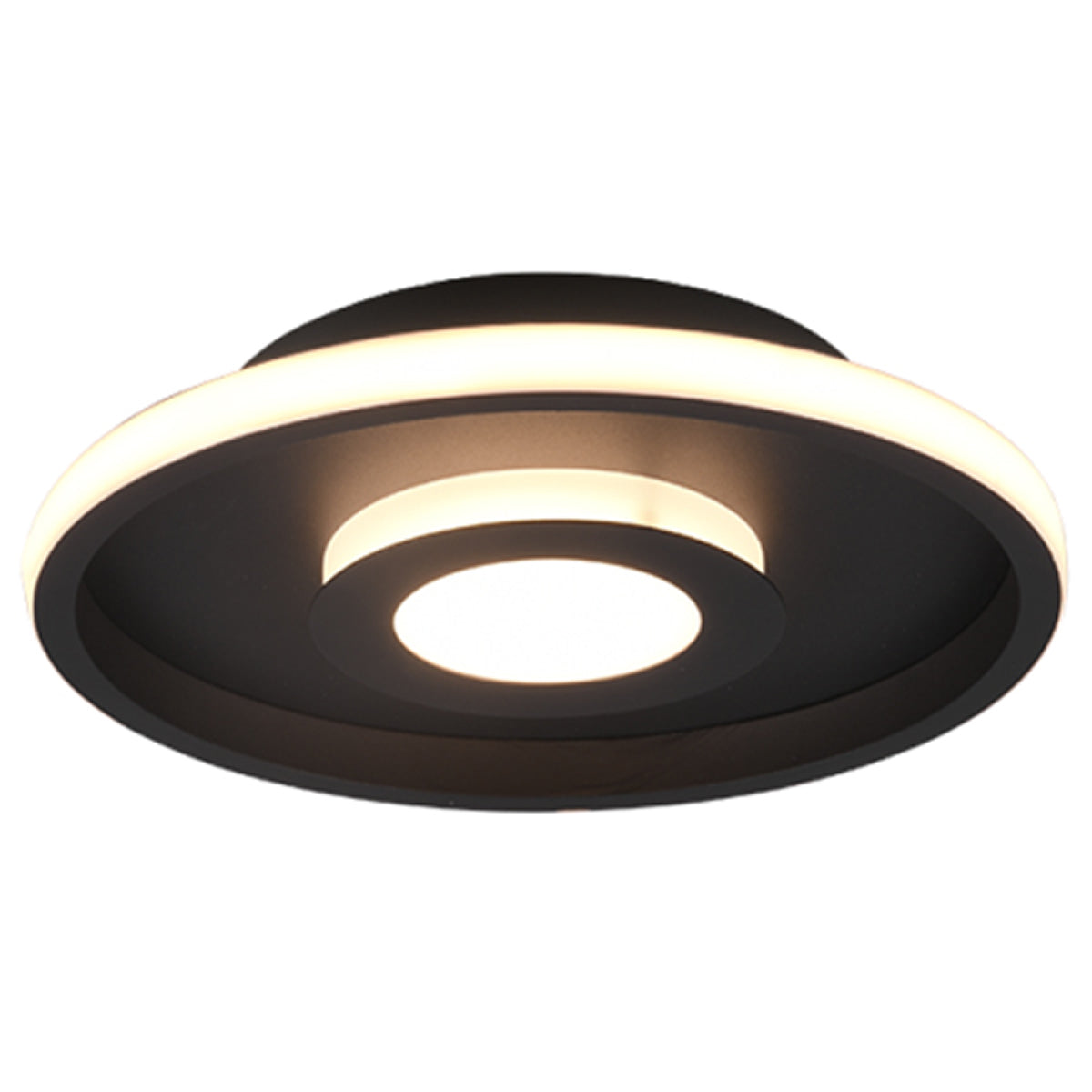 LED ASCARI CEILING FITTING BLK WW3