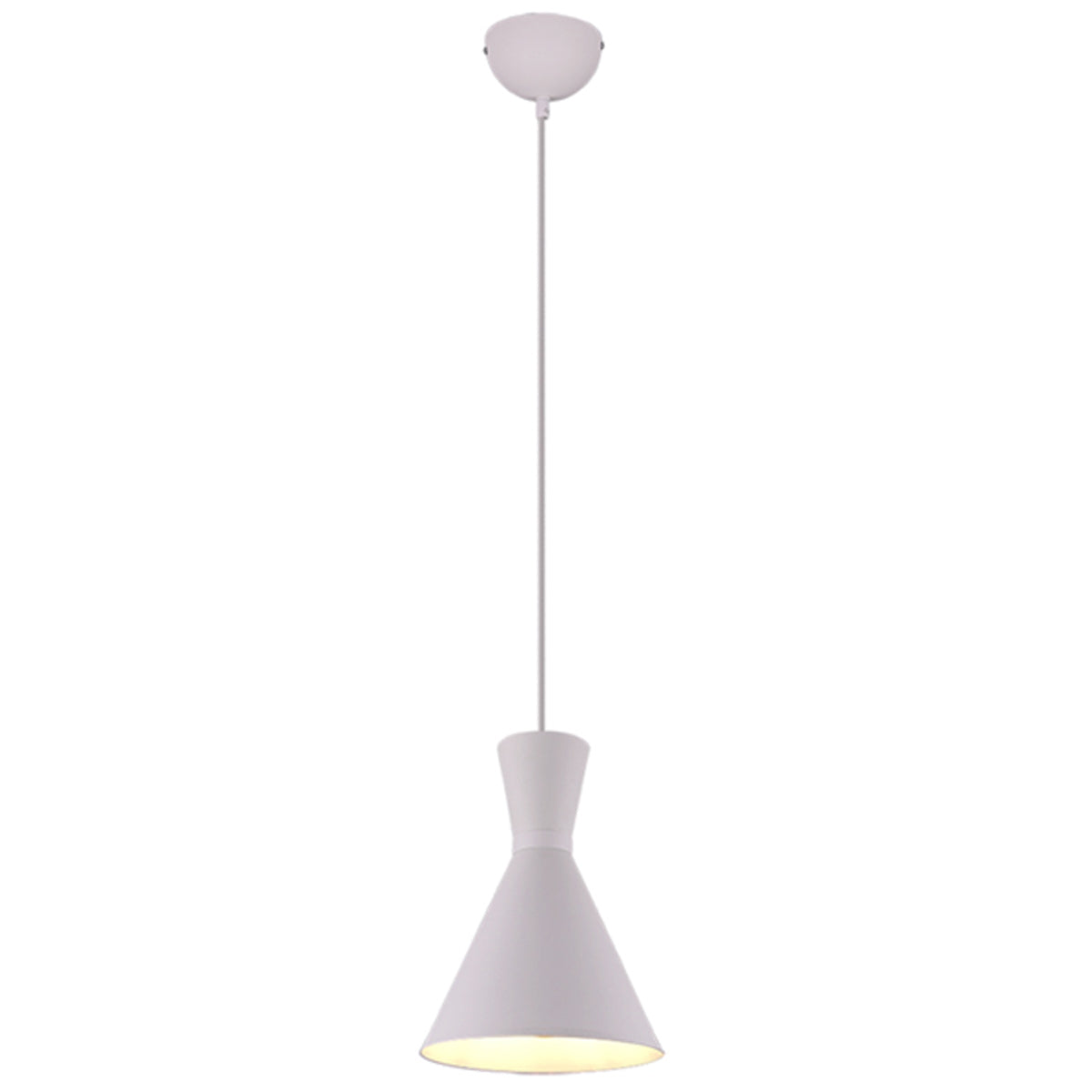 ENZO CEILING LIGHT E27 240V WHI