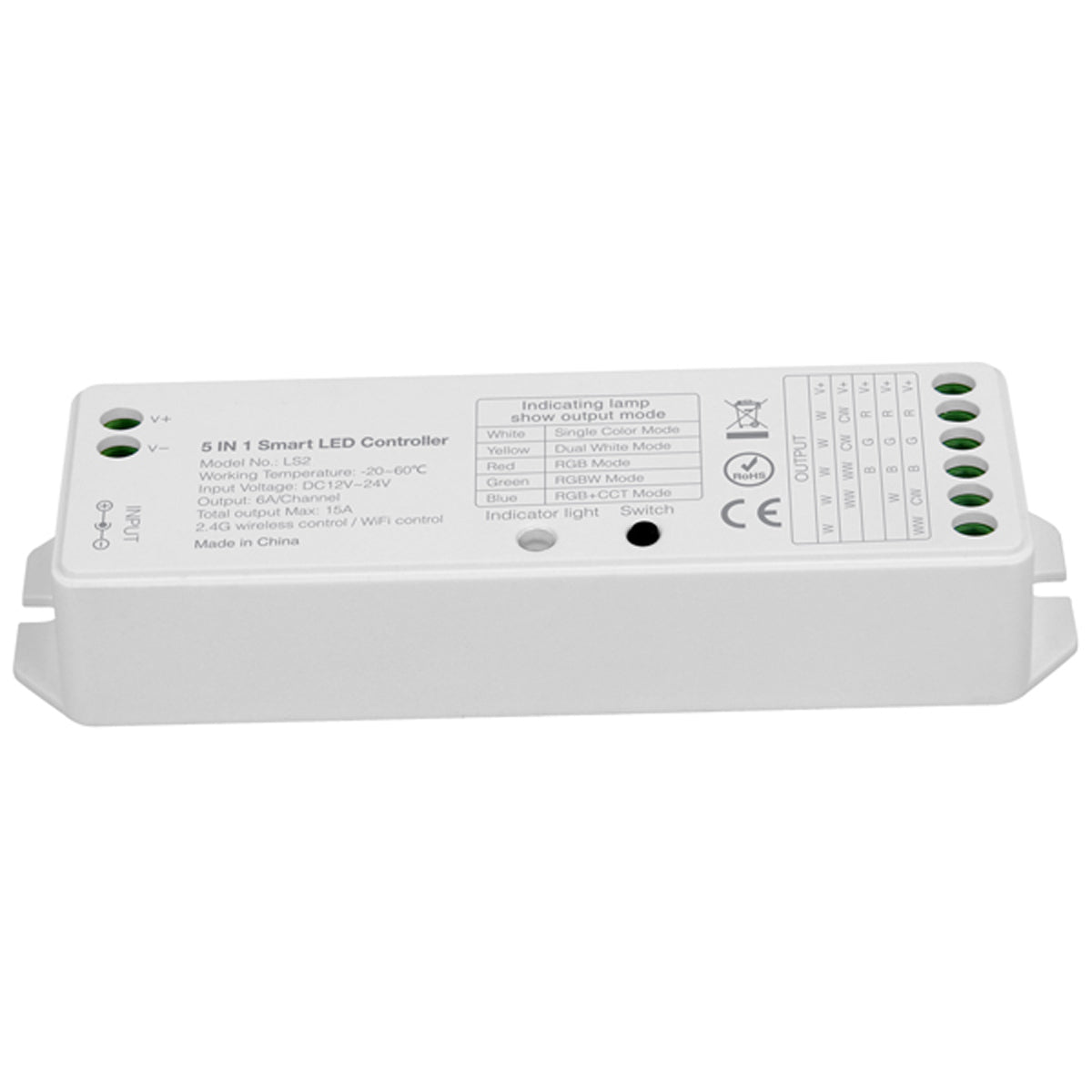 RF 5IN1 RECEIVER IP20