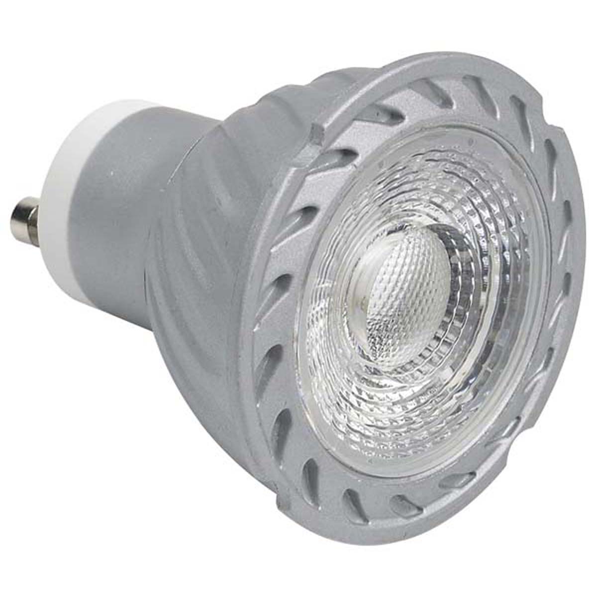COBLED LAMP GU10 240V 7W WW
