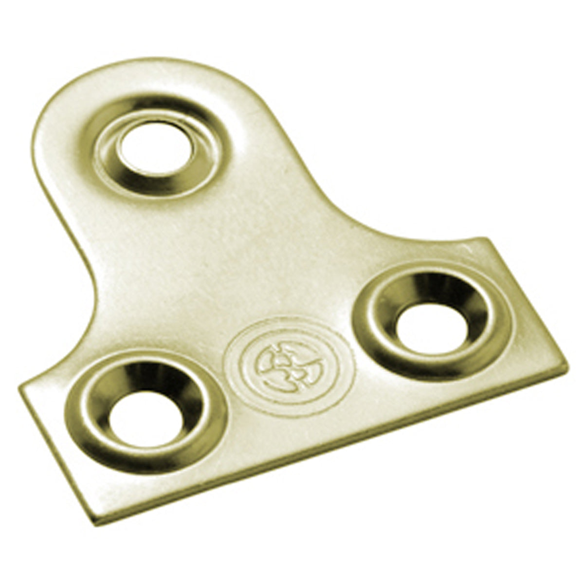 GLASS PLATE PLAIN HOLE 40 EB