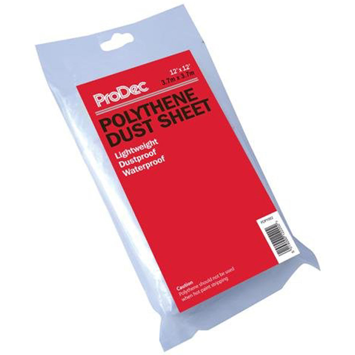 DUST SHEET PLASTIC 3600x3600 12x12