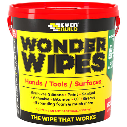 Everbuild Wonder Wipes Multi-Use Tub 500