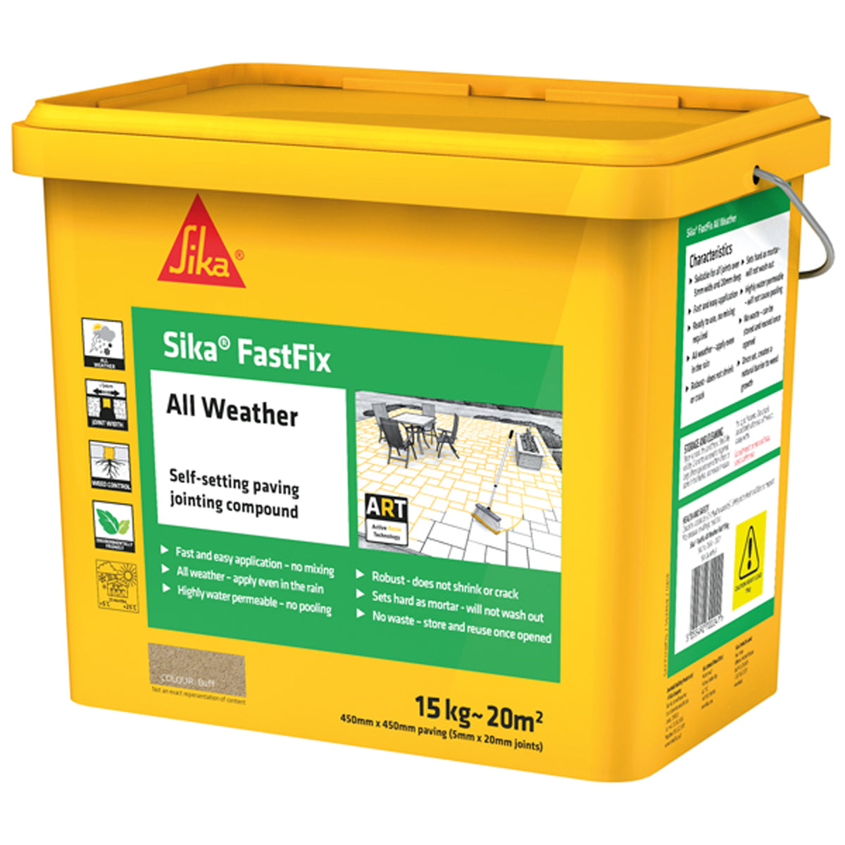 SIKA FASTFIX COMPOUND 15KG BUFF