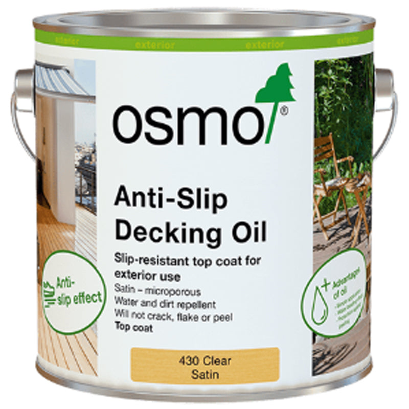 OSMO 430D ASLIP DECK OIL CLR 2.5L