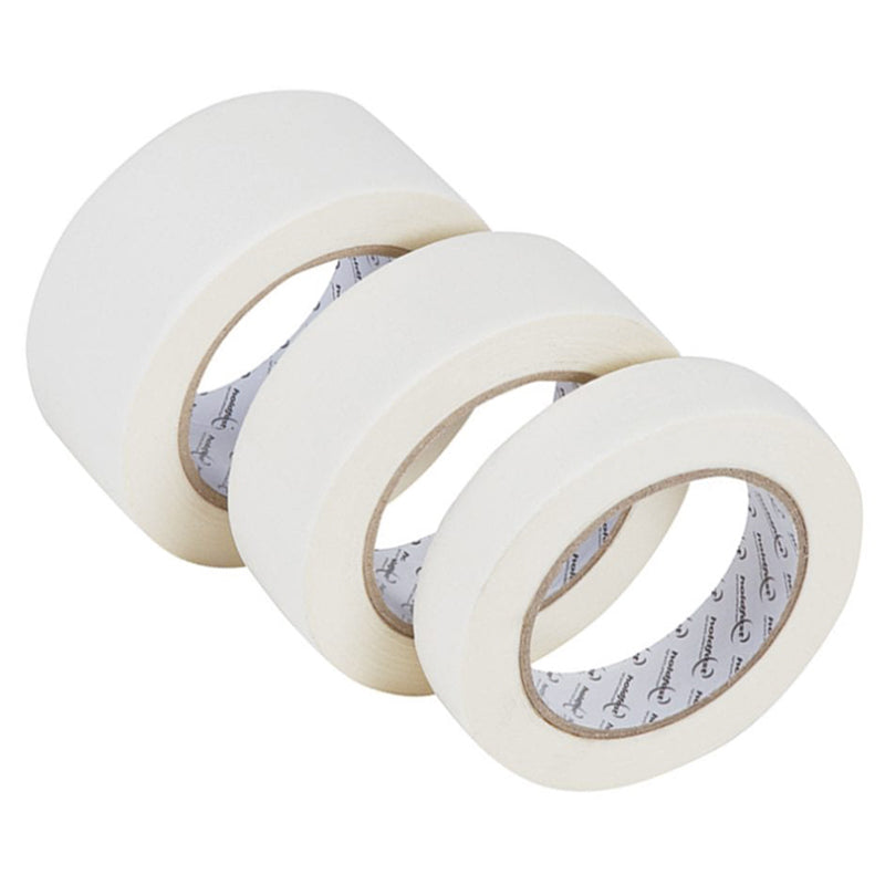 TAPE MASKING 50x50m ROLL by U K PACKAGING SUPPLIES LTD