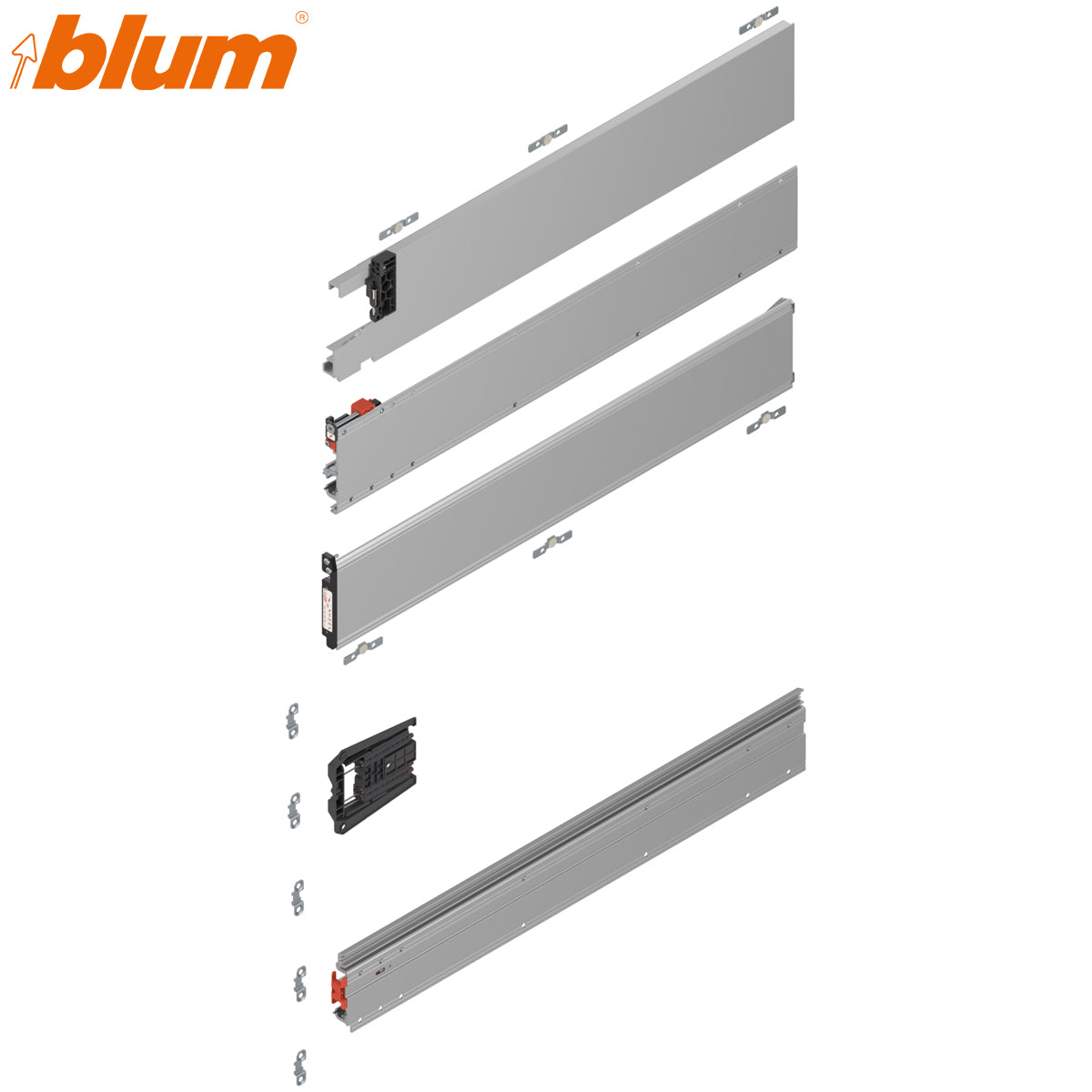 BLUM REVEGO DUO V3 POCKET PROFILE SET 675 LH by JULIUS BLUM UK LTD