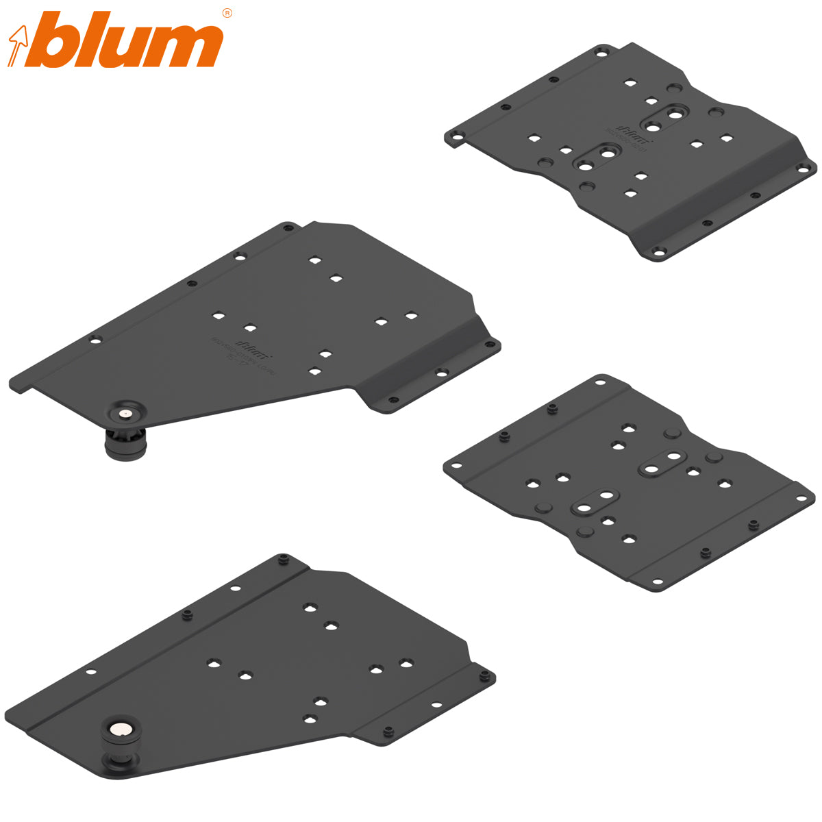 BLUM REVEGO DUO V1 POCKET CONNECTOR SET -PLINTH 15-17 LH by JULIUS BLUM UK LTD