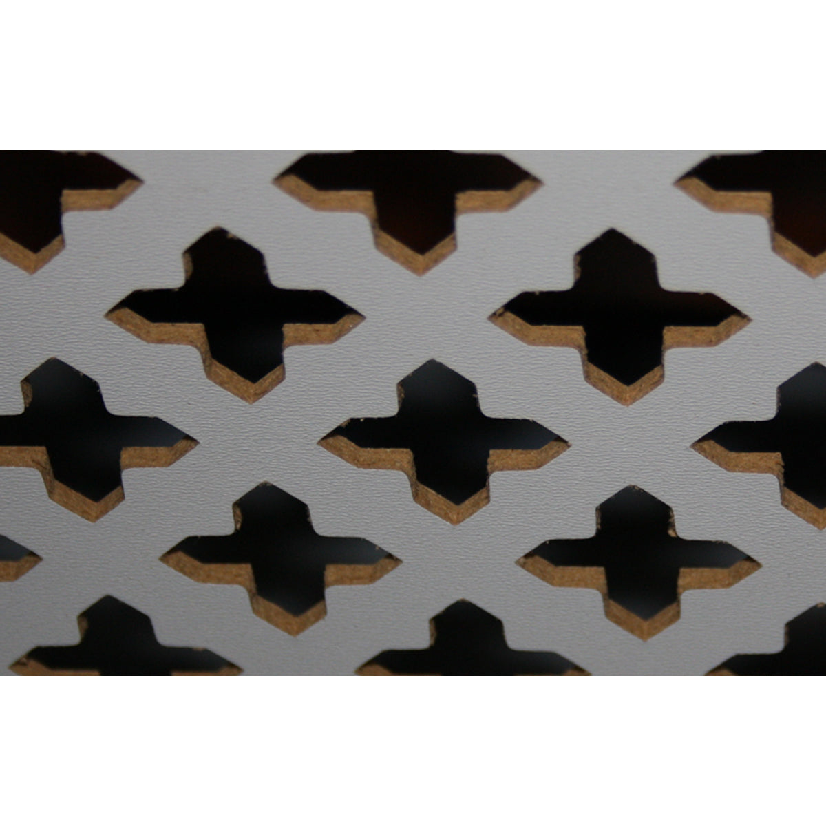 RAD COV MDF 1800x600 WHITE WOODSTAR