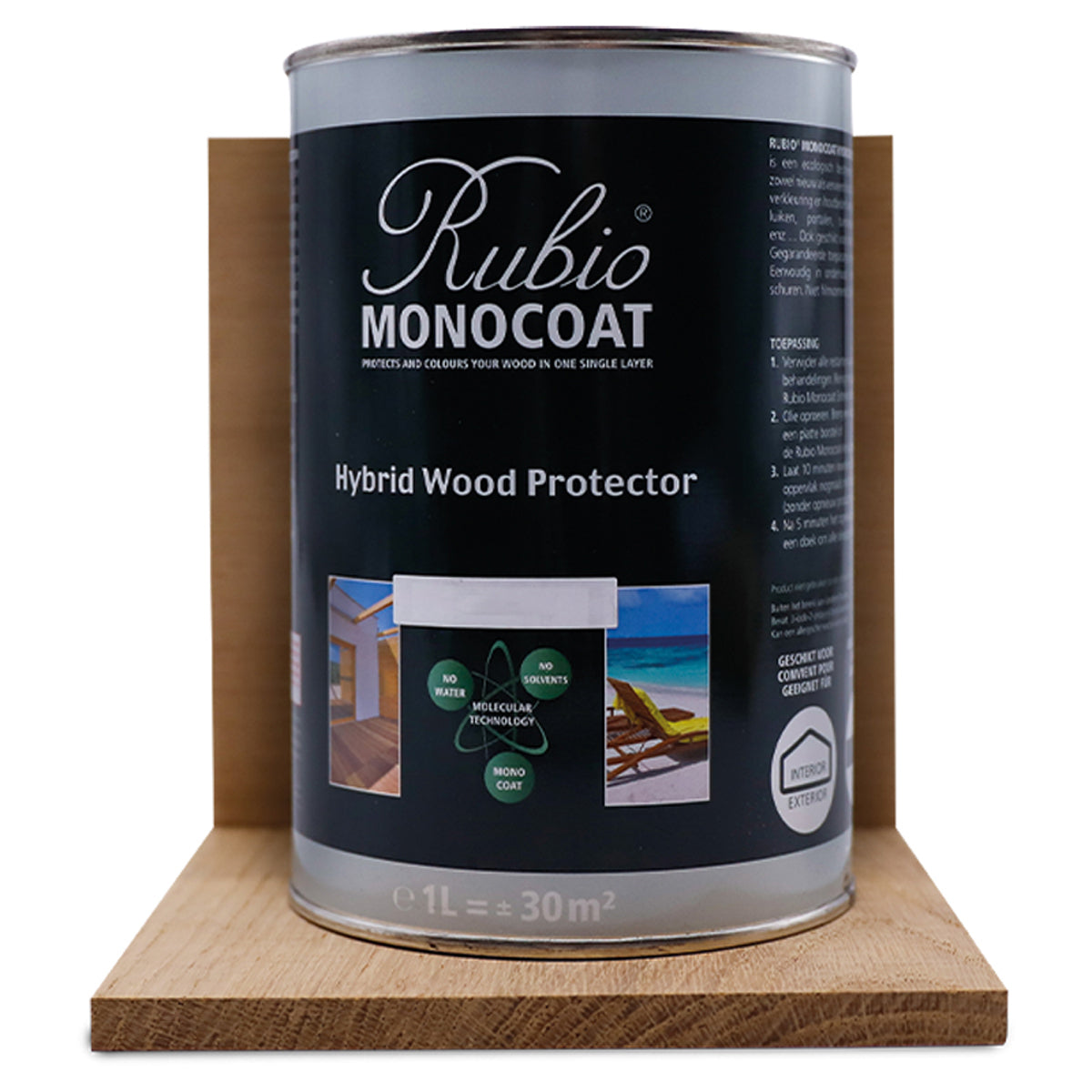 RUBIO MC HYB WD PROTECT 1.0L GRY by RUBIO MONOCOAT