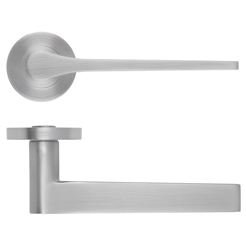 ROSSO MANIGLIE SE GIO LEVER HANDLE 140x57x50 SCP by ZOO HARDWARE LTD