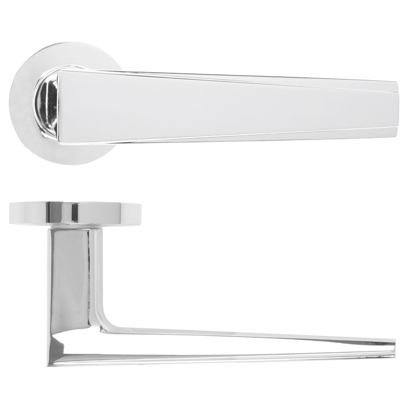 ROSSO MANIGLIE SE VELOCE LEVER HANDLE 130x61x50 PCP by ZOO HARDWARE LTD