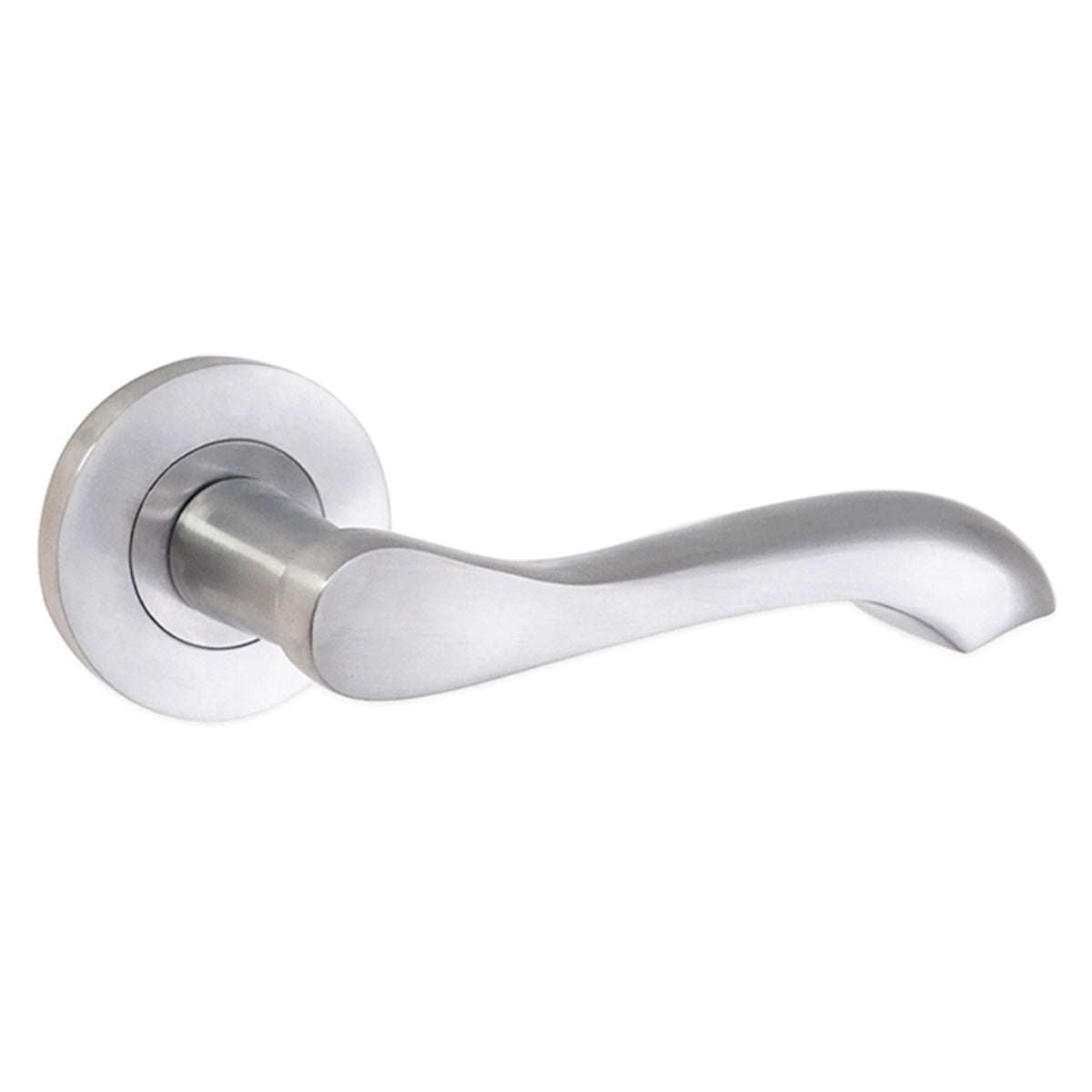 CAMILA LEVER DOOR HANDLE 52x62x125 SCP by Spira Brass