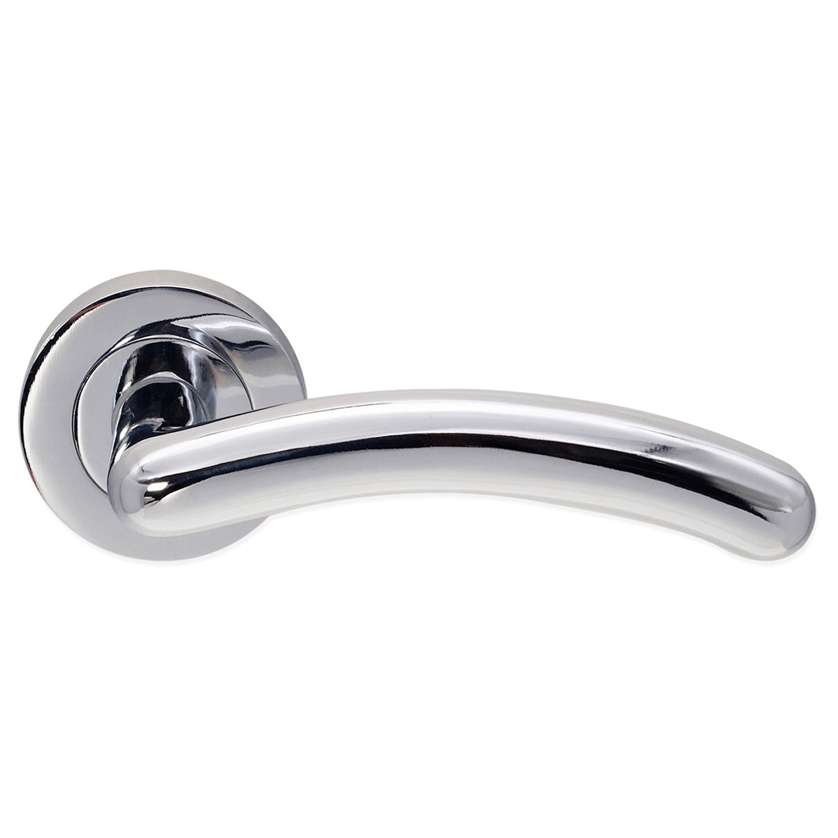 TAURUS LEVER DOOR HANDLE 52x52x110 PCP by Spira Brass
