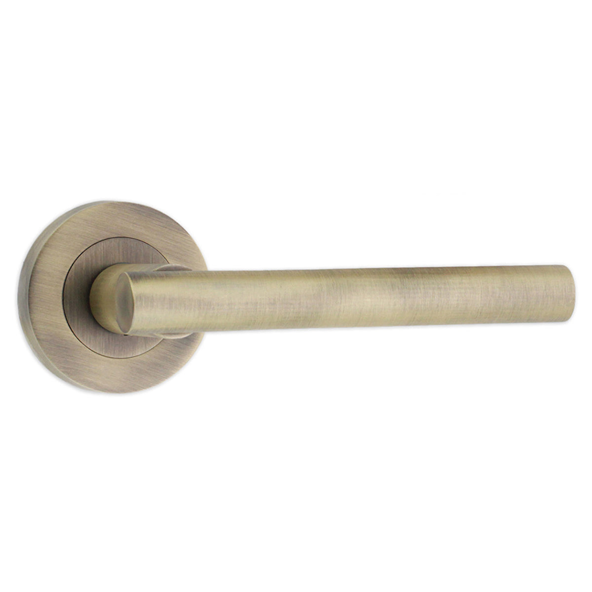 JURA LEVER DOOR HANDLE 52x52x110 MAN by Spira Brass