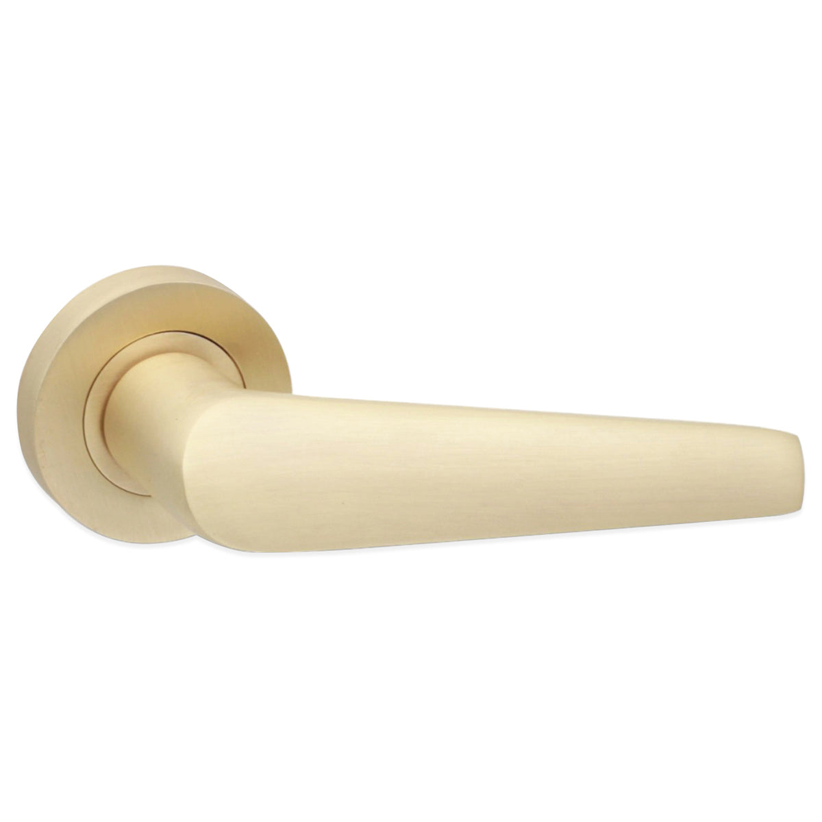 AERO LEVER ON ROSE 52x55x143 SBR by Spira Brass