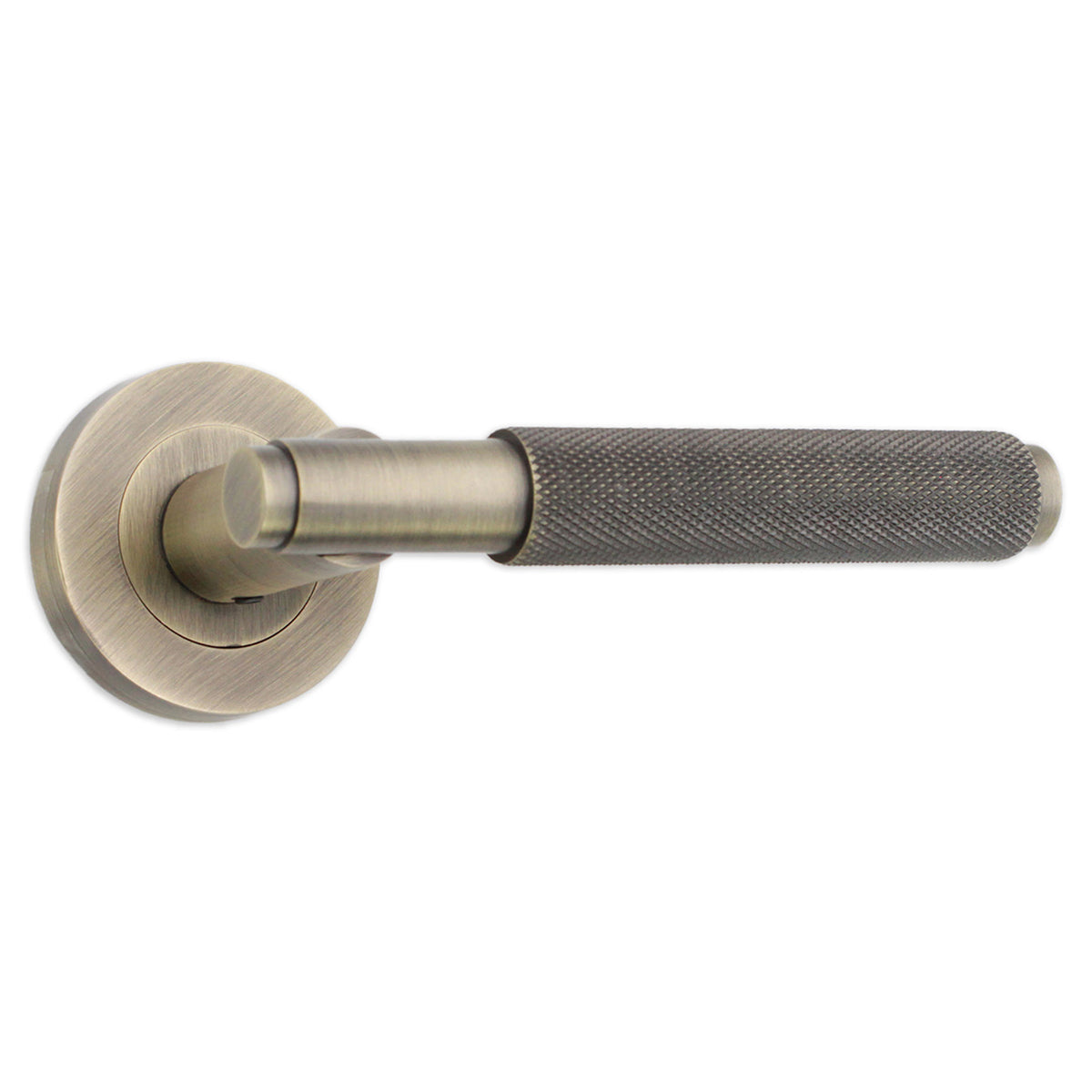CONNAUGHT LEVER ON ROSE 52x60x115 MAN by Spira Brass