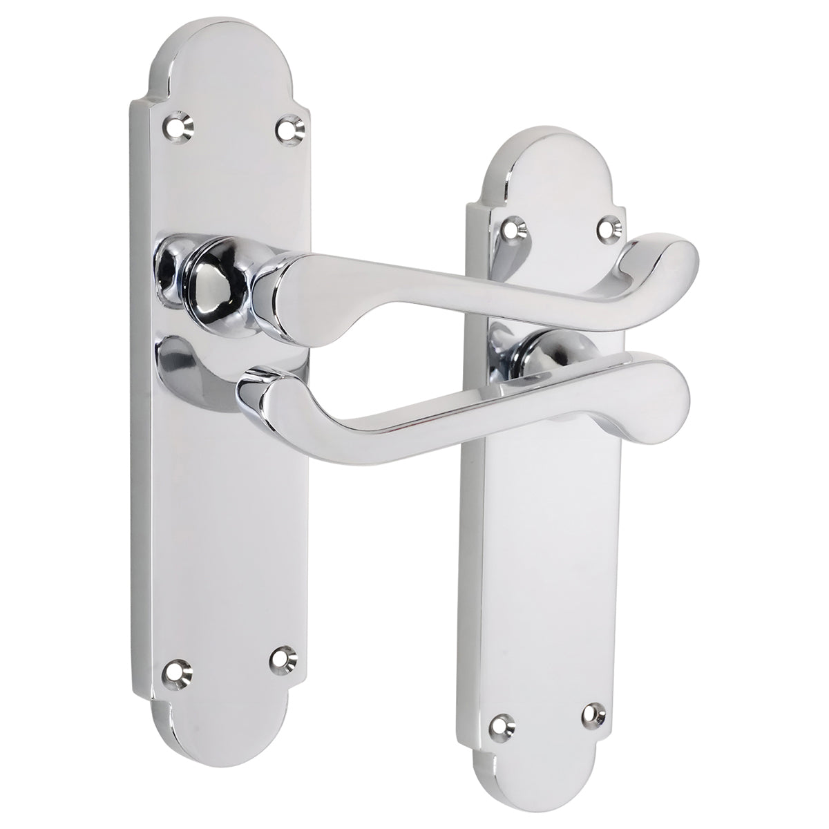 OAKLEY LEVER ON BACKPLATE LATCH 55x40x170 PCP by Spira Brass