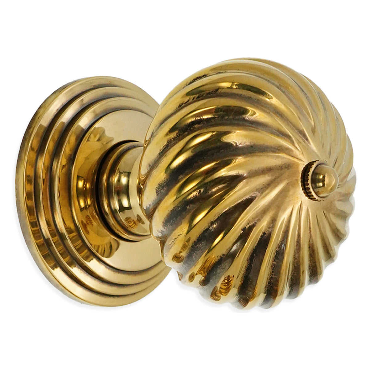 BURCOT MORTICE DOOR KNOB 60x75x60 AGBR by Spira Brass