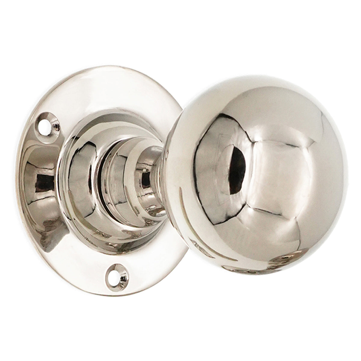 BALL DOOR KNOB 60x76x45 PNP by Spira Brass