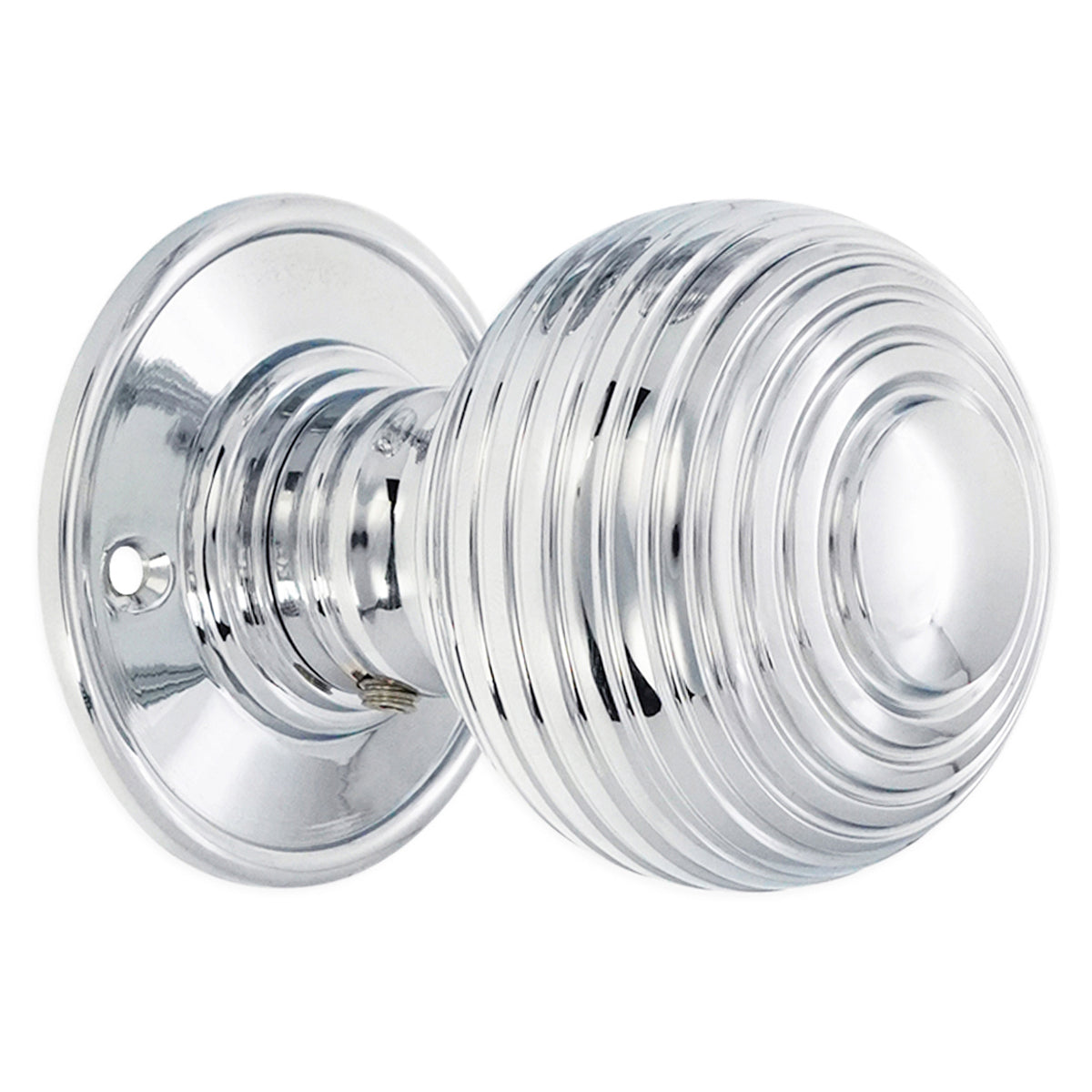 BEEHIVE LARGE MORTICE DOOR KNOB 60x80x58 PCP by Spira Brass