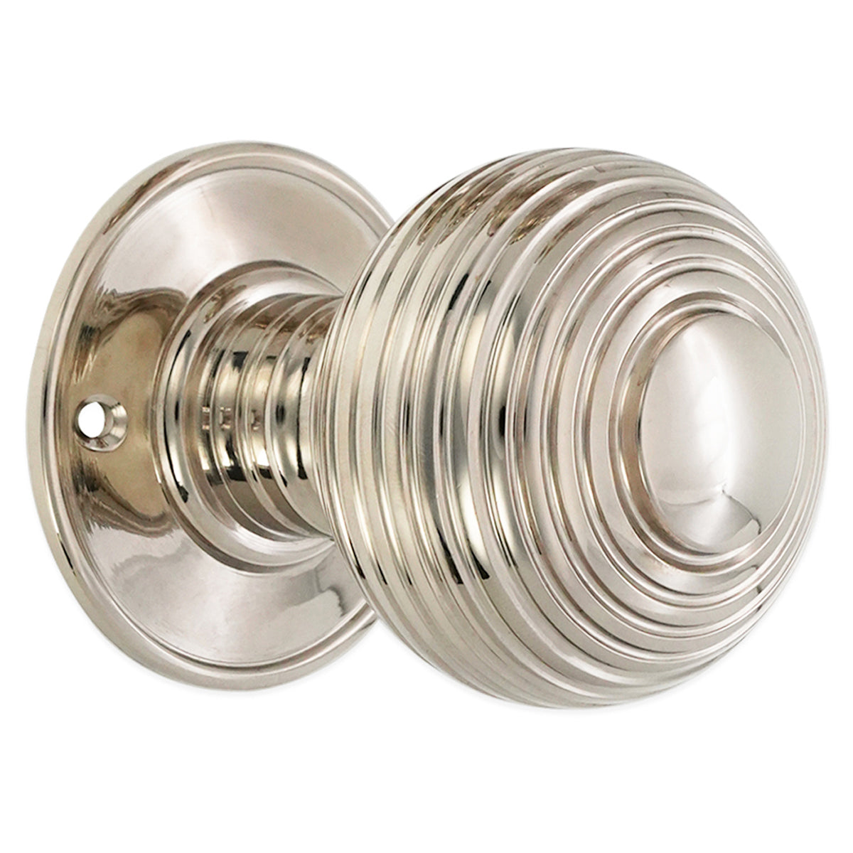 BEEHIVE LARGE MORTICE DOOR KNOB 60x80x58 PNP by Spira Brass