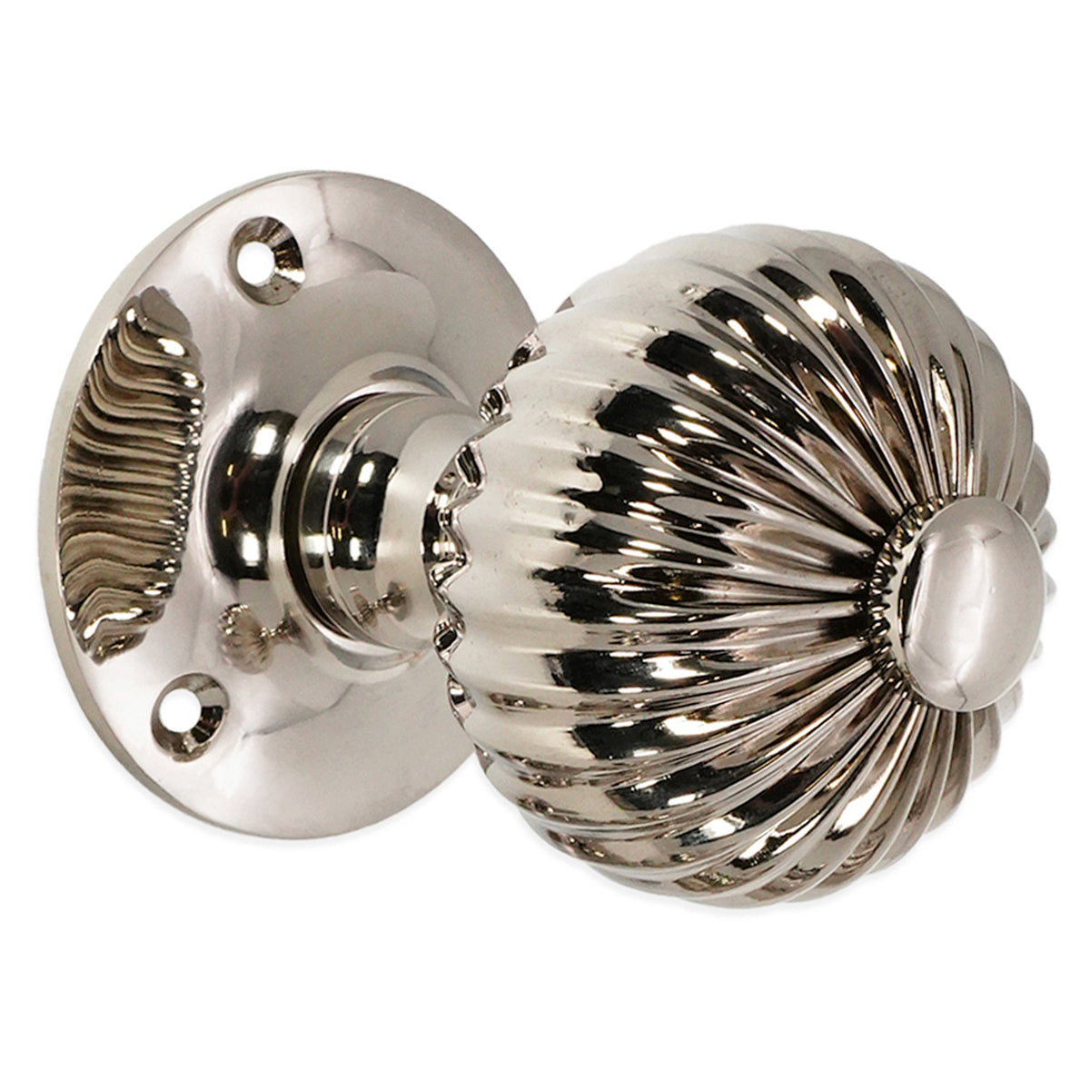 REGENCY MORTICE DOOR KNOB 58x80x60 PNP by Spira Brass