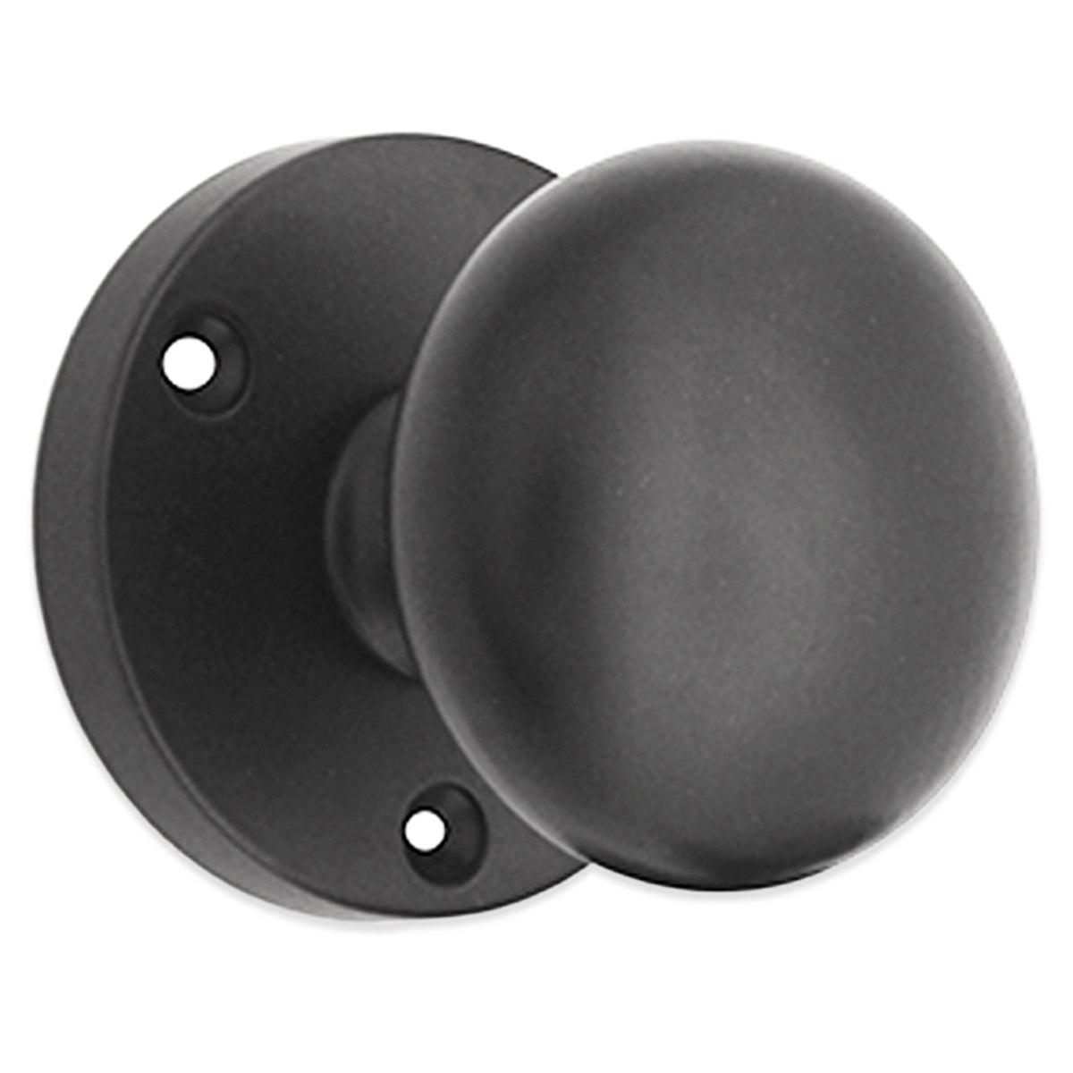 VICTORIAN DOOR KNOB 60x60x55 MBK by Spira Brass