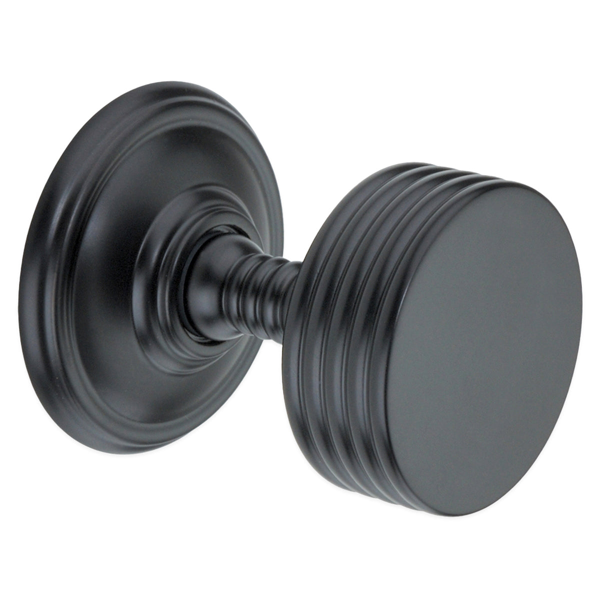 OXFORD MORTICE DOOR KNOB 70x76x58 MBK by Spira Brass