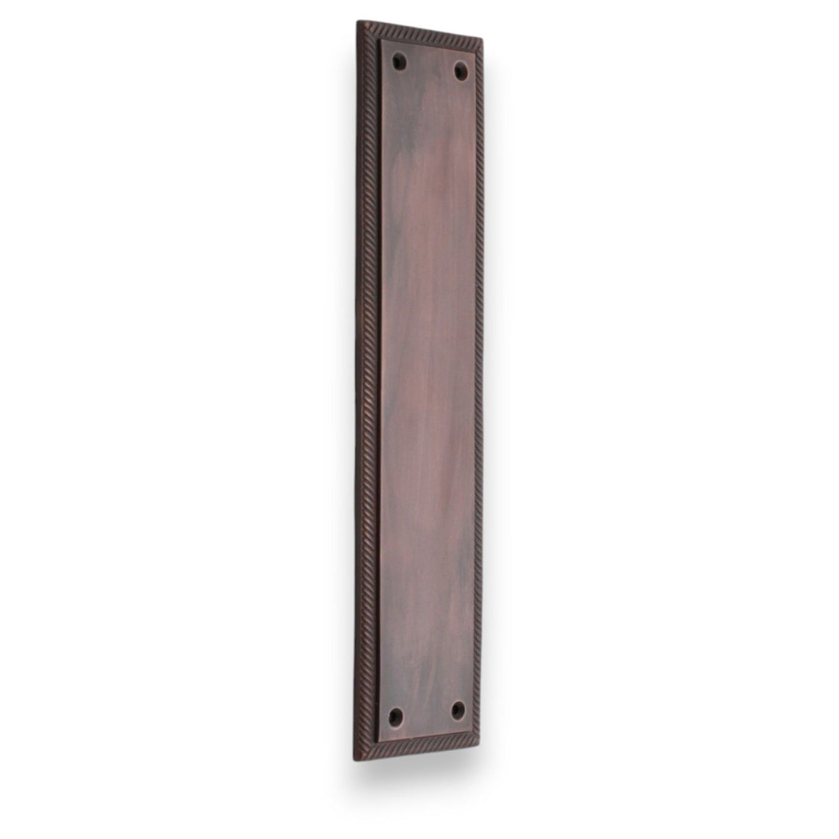 GEORGIAN FINGER PLATE 300x5x75 AGBZ by Spira Brass