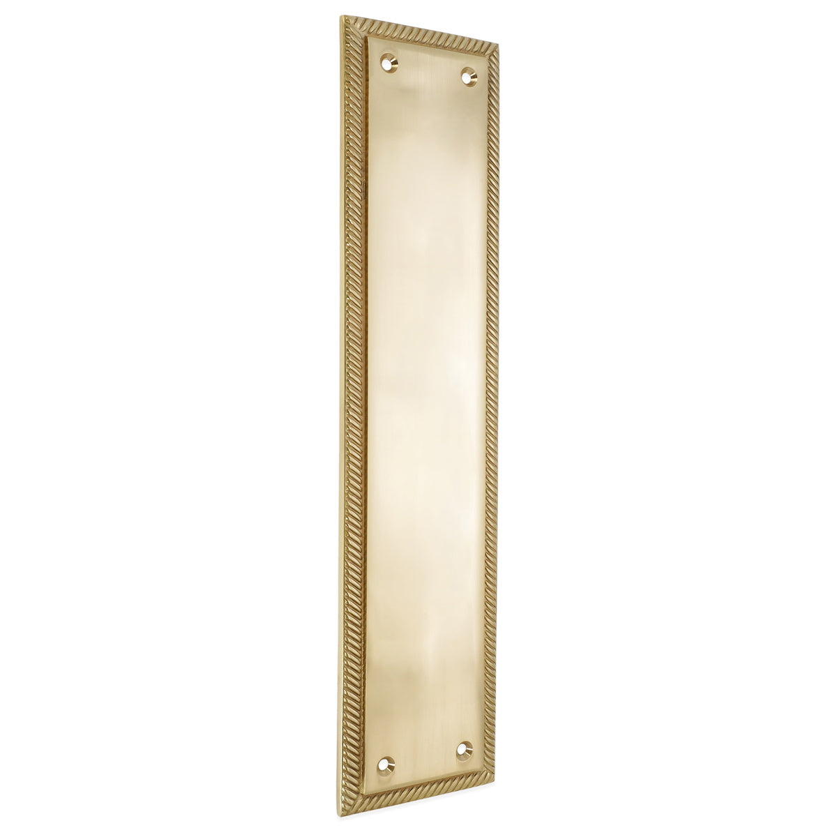 GEORGIAN FINGER PLATE 300x5x75 PBR by Spira Brass