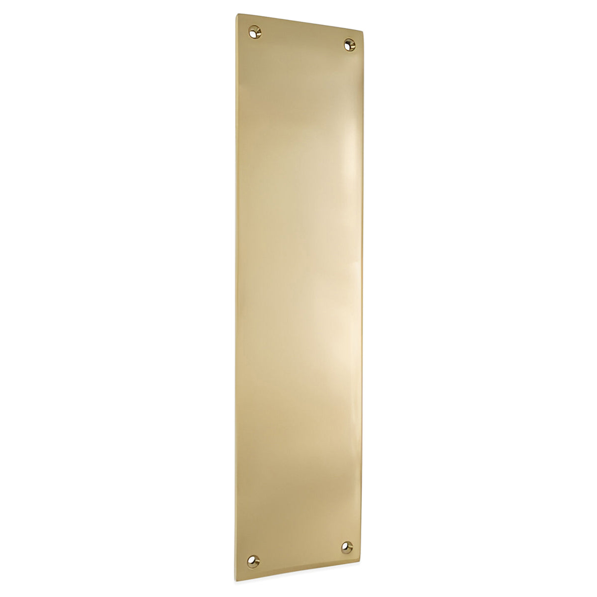 VICTORIAN FINGER PLATE 300x5x75 PBR by Spira Brass