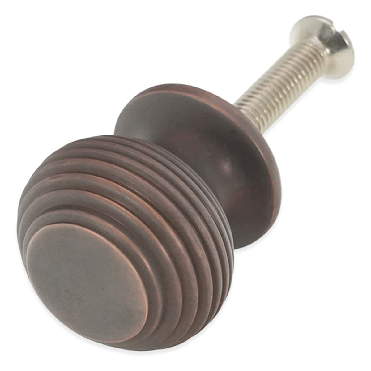 BEEHIVE SMALL CUPBOARD KNOB 32x28x32 AGBZ by Spira Brass