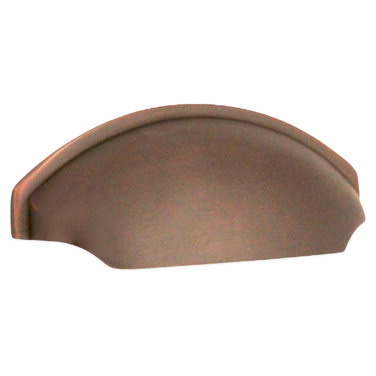 TULIP CUP DRAWER PULL 40x22x150 AGBZ by Spira Brass